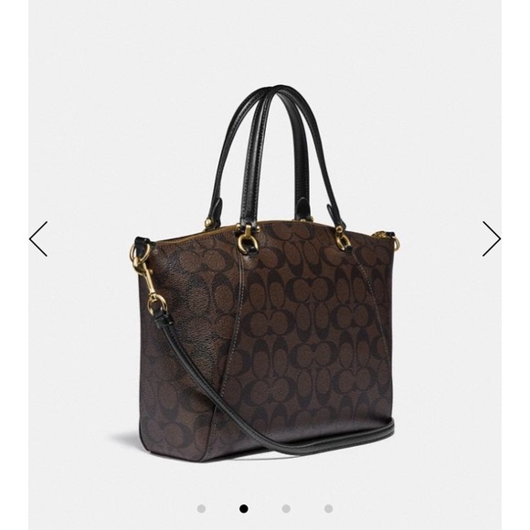 Coach ✨Prairie Satchel In Signature Canvas - Picture 3 of 8